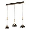 Fischer & Honsel Avignon Hanglamp LED Zwart, 3-lichts