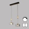 Fischer & Honsel Lavin Hanglamp LED Zwart, 2-lichts