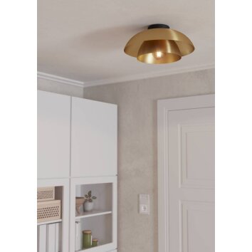 Eglo CENCIARA Plafondlamp Zwart, 1-licht