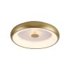 Leuchten-Direkt VERTIGO Plafondlamp LED Goud, 1-licht, Afstandsbediening
