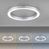 Paul Neuhaus PURE-LINES Plafondlamp LED Zilver, 1-licht, Afstandsbediening