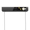Paul Neuhaus PURE-MOTO-RISE Hanglamp LED houtlook, Zwart, 3-lichts, Afstandsbediening