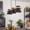 Gatangachi Hanglamp Zwart, 3-lichts