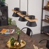 Gatangachi Hanglamp Zwart, 3-lichts