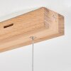 Mixto Hanglamp LED Chroom, Natuurlijke kleuren, 1-licht