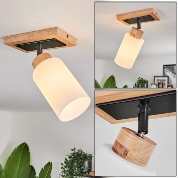 Represita Plafondlamp Zwart, 1-licht