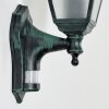 Naofe Buiten muurverlichting Groen, Zwart, 1-licht, Bewegingsmelder