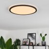 Hooper Plafondpaneel LED Zwart, 1-licht
