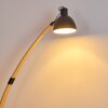 Higashi Staande lamp Hout licht, Zwart, 1-licht