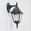 Naofe Buiten muurverlichting Groen, Zwart, 1-licht