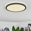 Hooper Plafondpaneel LED Zwart, 1-licht