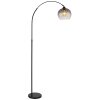 Globo NEWCASTLE Staande lamp Zwart, 1-licht