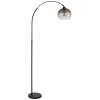 Globo NEWCASTLE Staande lamp Zwart, 1-licht