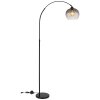 Globo NEWCASTLE Staande lamp Zwart, 1-licht