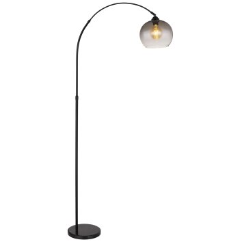 Globo NEWCASTLE Staande lamp Zwart, 1-licht