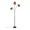 Reality DAVOS Staande lamp Taupe, 3-lichts