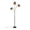 Reality DAVOS Staande lamp Taupe, 3-lichts