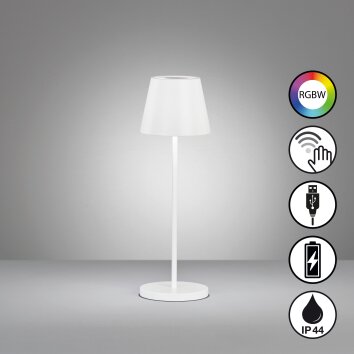 FHL easy Cosenza 2.0 Tafellamp LED Wit, 1-licht, Kleurwisselaar