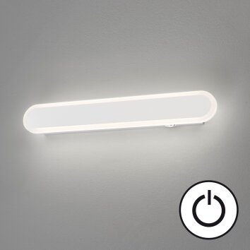 Fischer & Honsel Stretto Muurlamp LED Wit, 1-licht