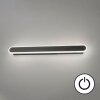Fischer & Honsel Stretto Muurlamp LED Zwart, 1-licht