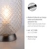 Leuchten Direkt REISHI Tafellamp Zilver, 1-licht