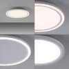 Leuchten Direkt BEDGING Plafondpaneel LED Wit, 2-lichts