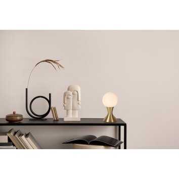 Lucide MOYA Tafellamp Goud, Messing, 1-licht