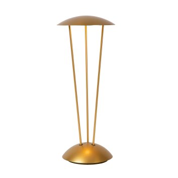 Lucide RENEE Tafellamp voor buiten LED Goud, Messing, 1-licht