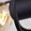 Brilliant Gwen Plafondlamp Hout donker, 2-lichts