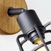 Brilliant Gwen Muurlamp Hout donker, 1-licht