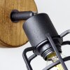 Brilliant Gwen Muurlamp Hout donker, 1-licht