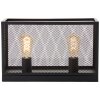 Brilliant Maze Tafellamp Zwart, 2-lichts