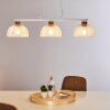 Besancon Hanglamp Bruin, Wit, 3-lichts