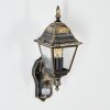 Naofe Buiten muurverlichting Bruin, Goud, 1-licht, Bewegingsmelder