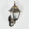 Naofe Buiten muurverlichting Bruin, Goud, 1-licht, Bewegingsmelder