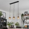 Lauden Hanger Glas 15 cm Amber, Duidelijk, 3-lichts