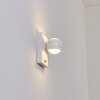 Borlo Buiten muurverlichting LED Wit, 2-lichts, Bewegingsmelder