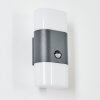 Belerda Buiten muurverlichting LED Antraciet, 2-lichts, Bewegingsmelder