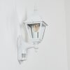 Naofe Buiten muurverlichting Wit, 1-licht, Bewegingsmelder