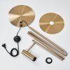 Faido Staande lamp Messing, 1-licht