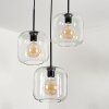 Lauden Hanger Glas 20cm Duidelijk, 3-lichts