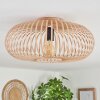Oravi Plafondlamp Beige, Zwart, 1-licht