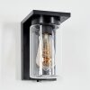 Foley Buiten muurverlichting Zwart, 1-licht