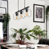 Lauden Hanglamp Glas 15 cm Duidelijk, 3-lichts