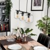 Lauden Hanglamp Glas 15 cm Duidelijk, 3-lichts