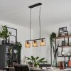 Lauden Hanglamp Glas 15 cm Amber, 3-lichts