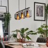 Lauden Hanglamp Glas 15 cm Rookkleurig, 3-lichts
