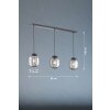 Fischer & Honsel Bala Hanglamp LED Zwart, 12-lichts