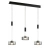 Fischer & Honsel Lavin Hanglamp LED Zwart, 3-lichts