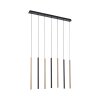 Paul Neuhaus FLUTE Hanglamp LED Zwart, 7-lichts